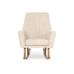 Tutti Bambini Jonah Luxe Rocking Chair & Foot Stool - Boucle Mushroom