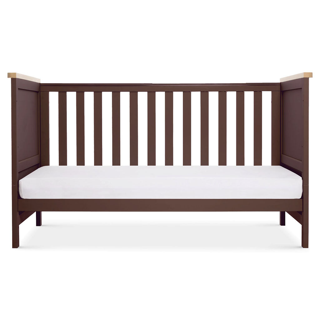 Tutti Bambini Misha Cot Bed - Mulberry & Golden Oak