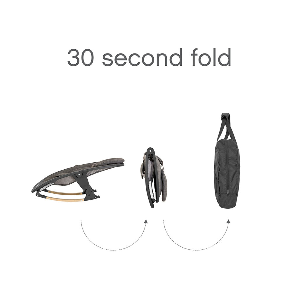 Tutti Bambini Nova Birth to 12 Years Complete Highchair Package - Grey/Oak