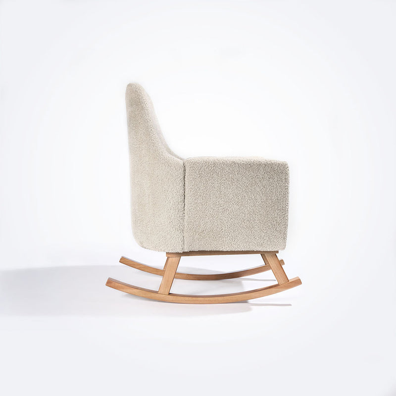 Tutti Bambini Oscar Luxe Rocking Chair & Footstool - Teddy Sage
