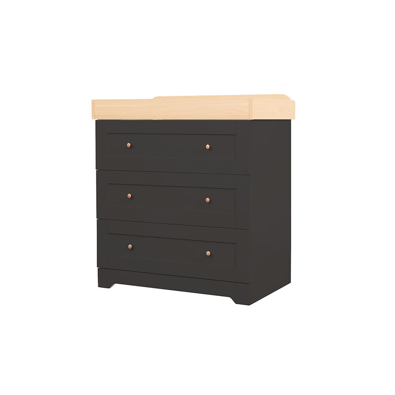 Tutti Bambini Rio Chest Changer - Slate/Honey Oak