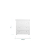 Tutti Bambini Rio Chest Changer - White