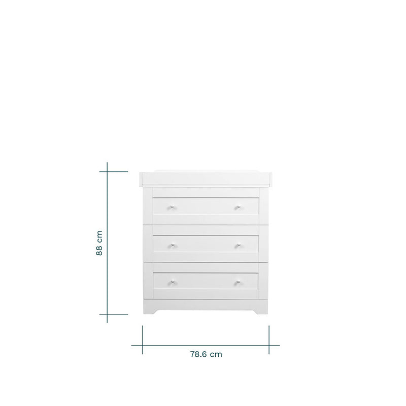 Tutti Bambini Rio Chest Changer - White