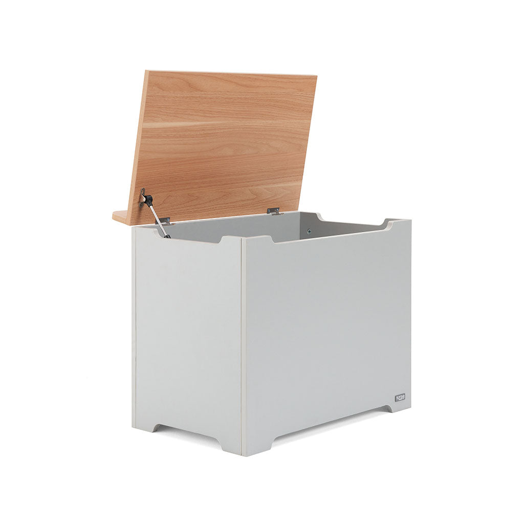 Tutti Bambini Rio Toy Box - Dove Grey/Honey Oak