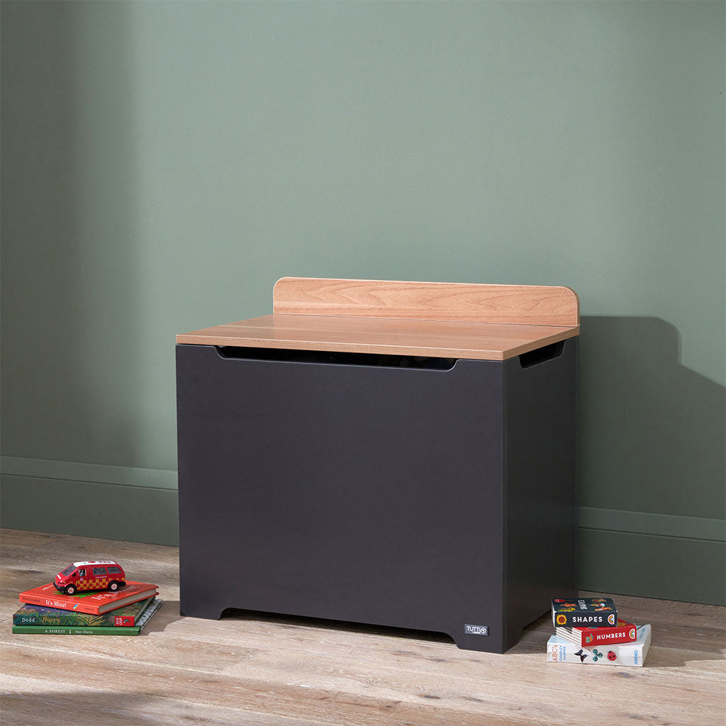 Tutti Bambini Rio Toy Box - Slate/Honey Oak