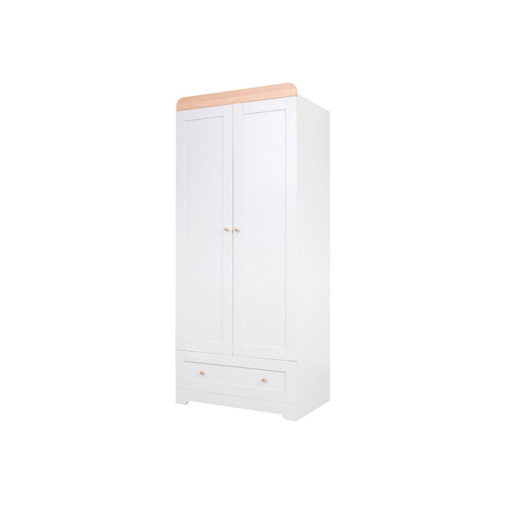 Tutti Bambini Rio Wardrobe - Dove Grey/Honey Oak
