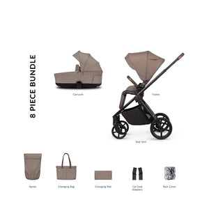 Venicci Claro 2 Essential Bundle - Almond Bundle 