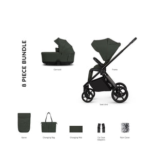 Venicci Claro 2 Essential Bundle - Forest Bundle 