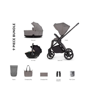 Venicci Claro 2 Comfort Bundle with Tiago Beige - Fog 