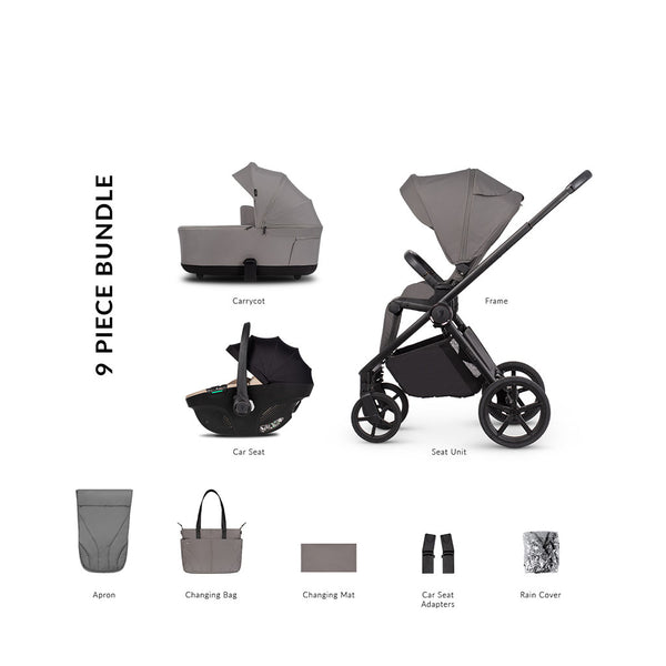 Venicci Claro 2 Comfort Bundle with Tiago Beige - Fog 