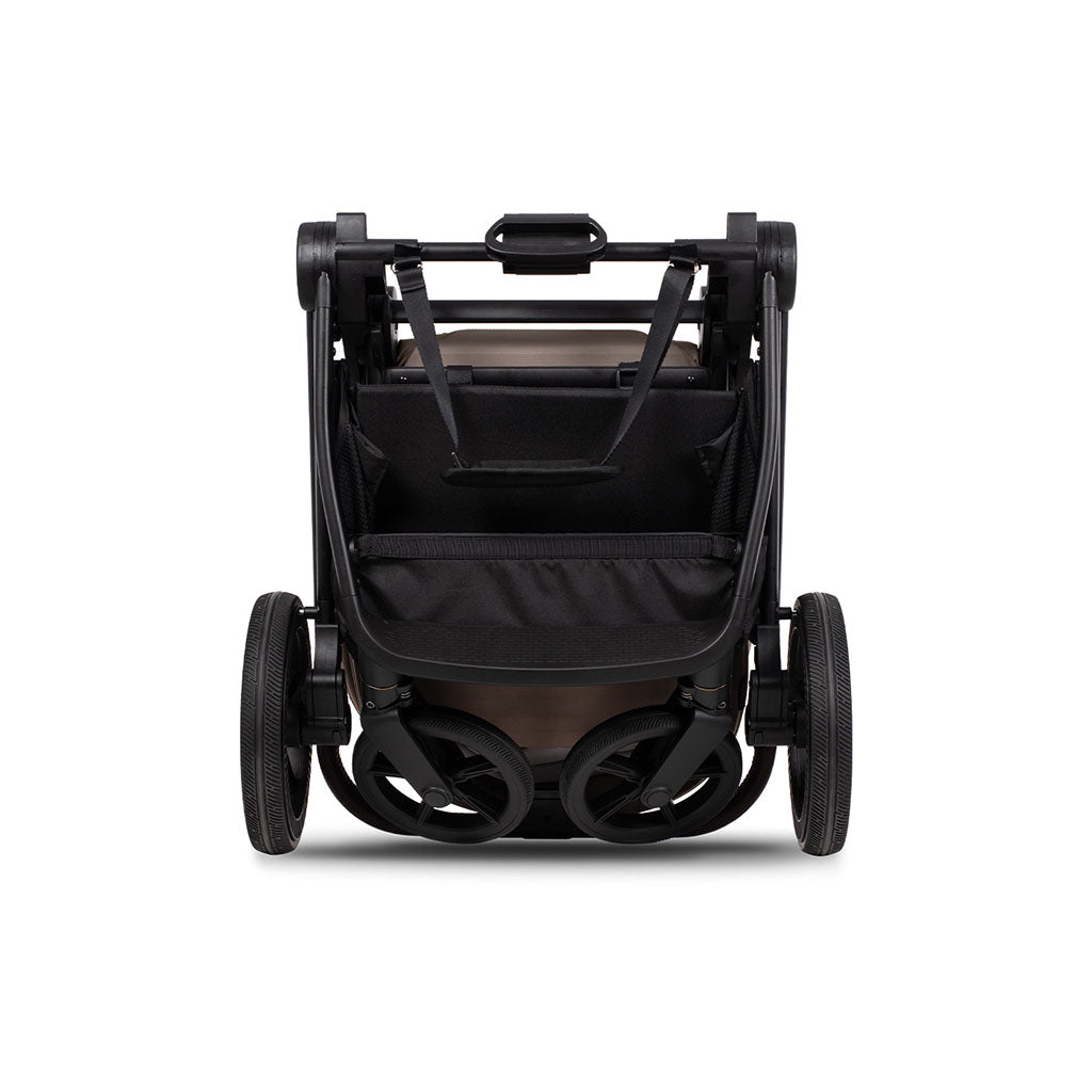 Venicci Claro 3 in 1 Pushchair with Tiago Black Car Seat - Almond