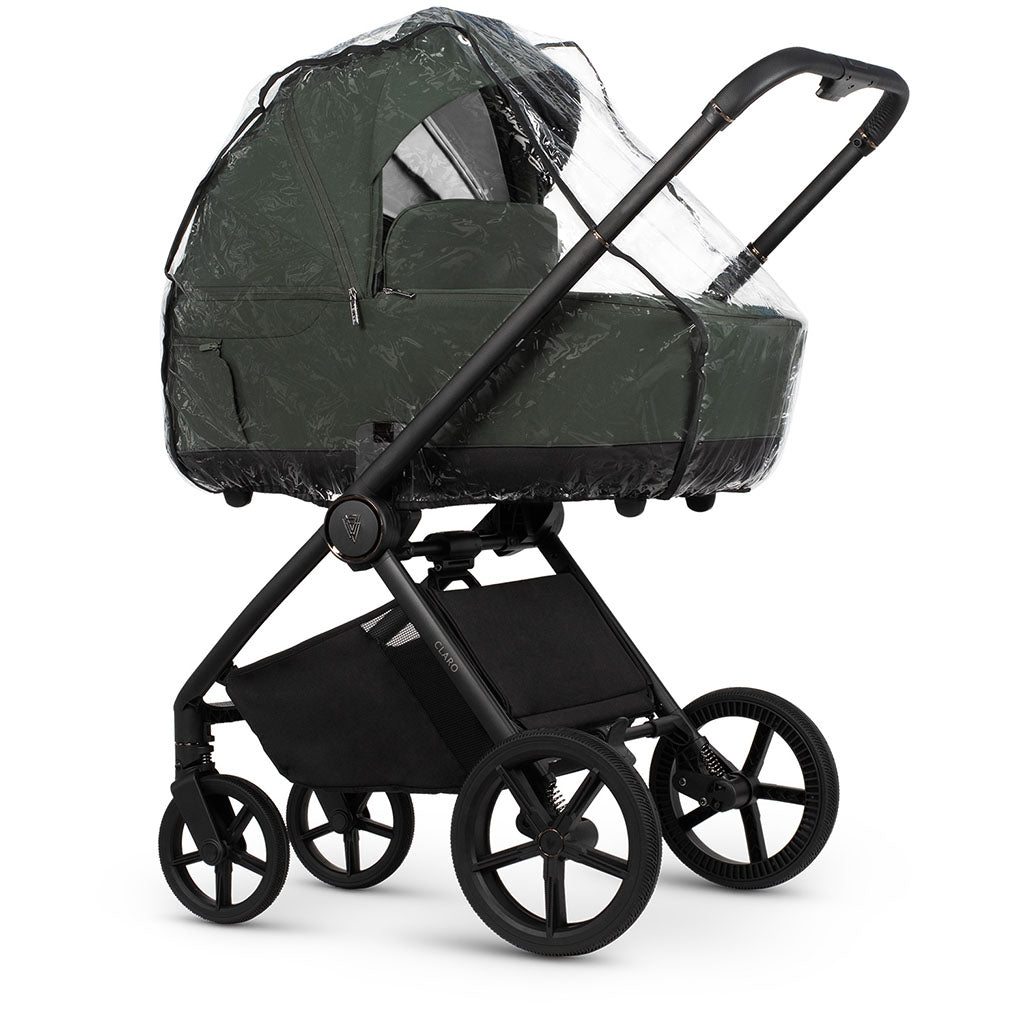 Venicci Claro 3 in 1 Pushchair with Tiago Black Car Seat - Forest