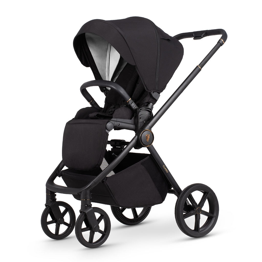 Venicci Claro 3 in 1 Pushchair with Tiago Black Car Seat - Noir