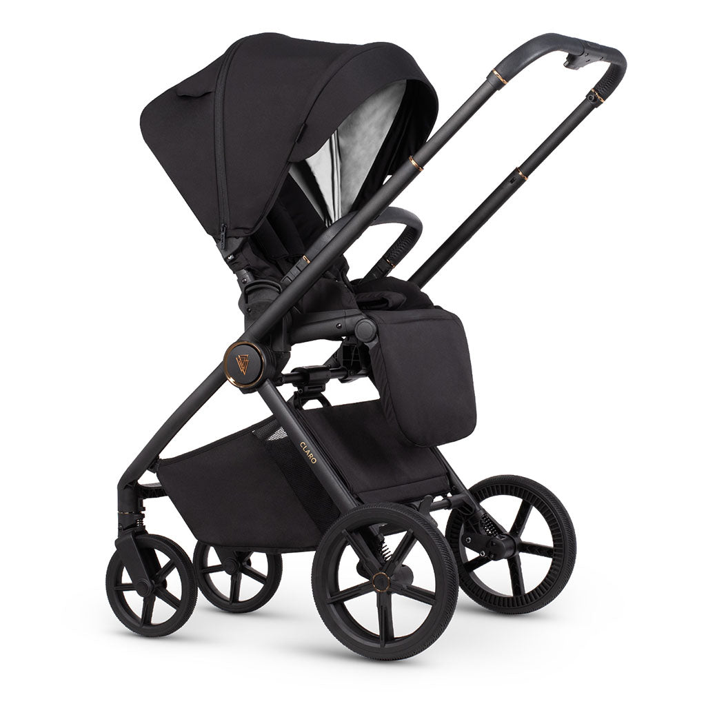 Venicci Claro 3 in 1 Pushchair with Tiago Black Car Seat - Noir