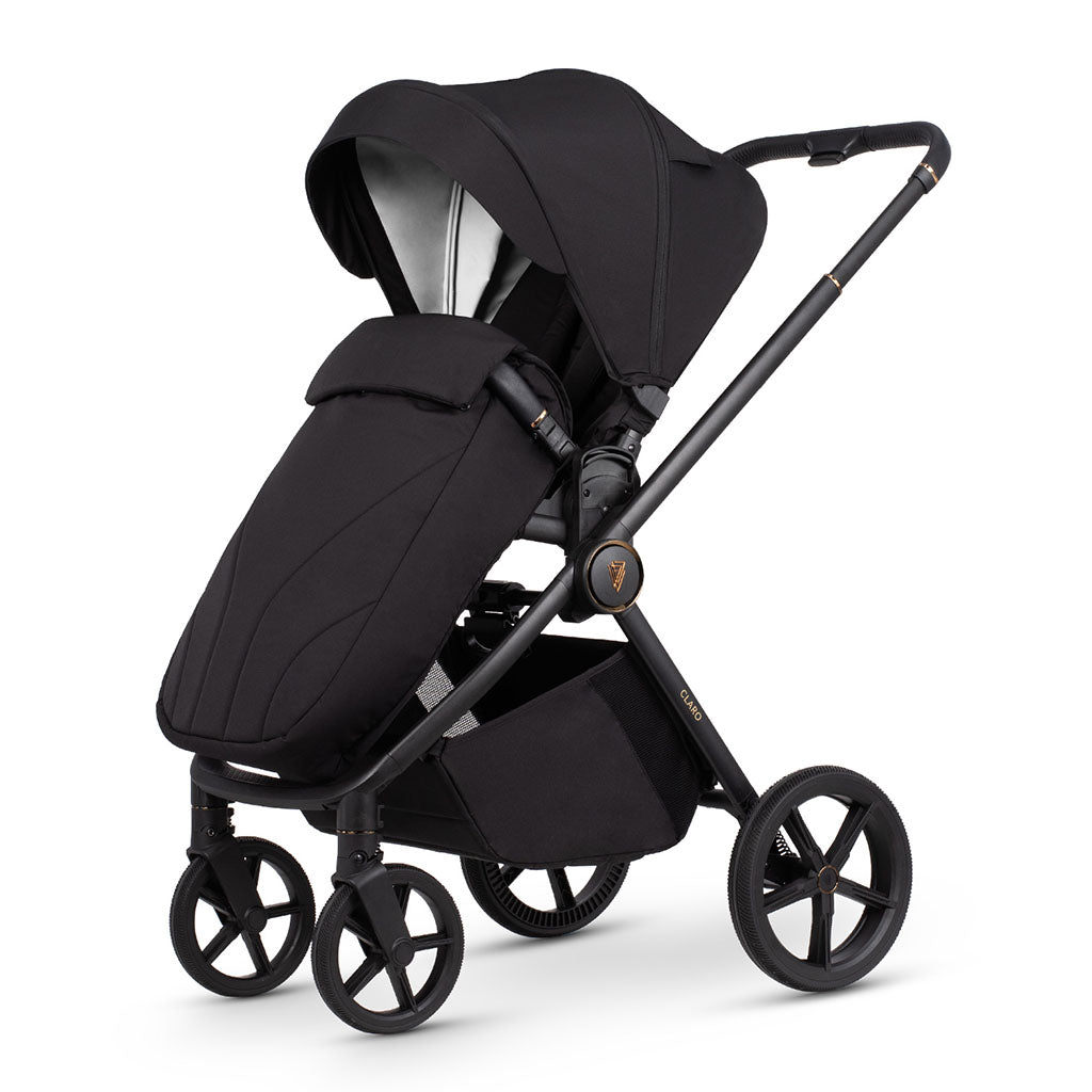 Venicci Claro 3 in 1 Pushchair with Tiago Black Car Seat - Noir