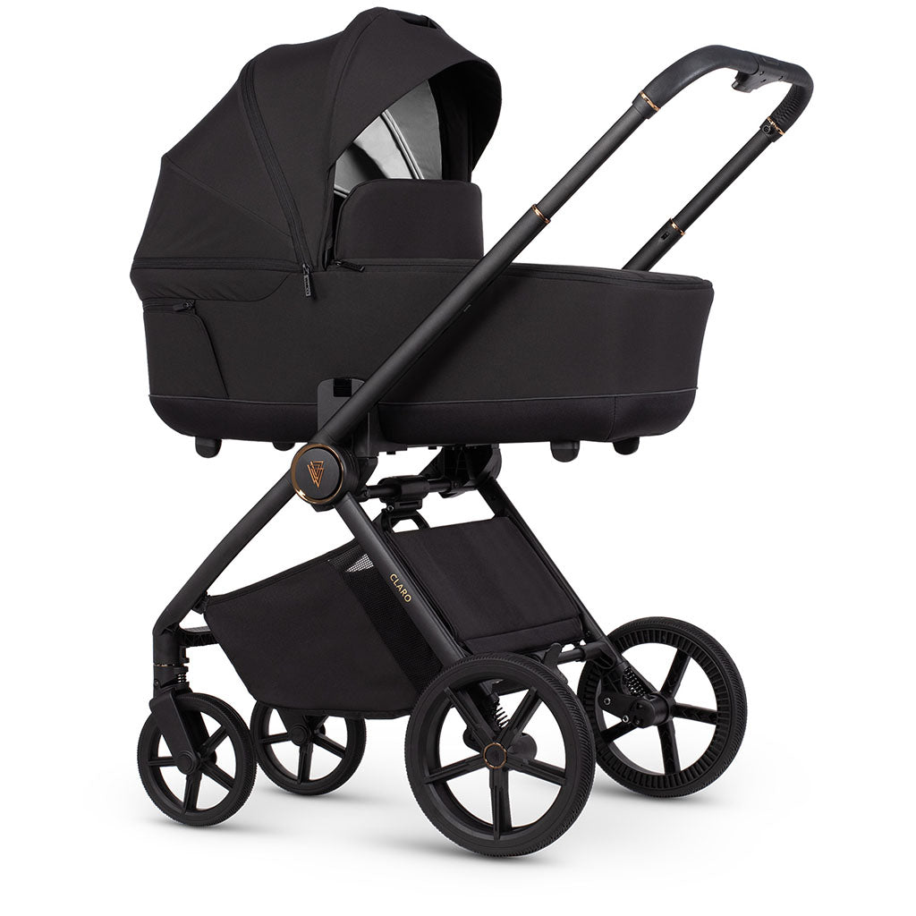Venicci Claro 3 in 1 Pushchair with Tiago Black Car Seat - Noir