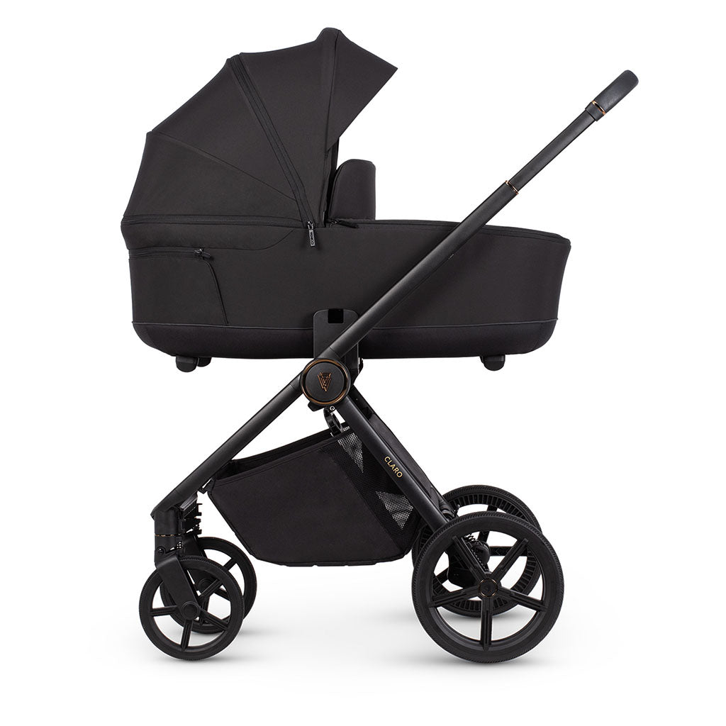 Venicci Claro 3 in 1 Pushchair with Tiago Black Car Seat - Noir