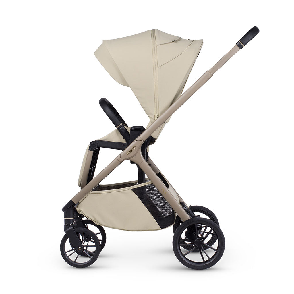 Venicci_Tila_Pushchair_side_view_Sabbia_Cream
