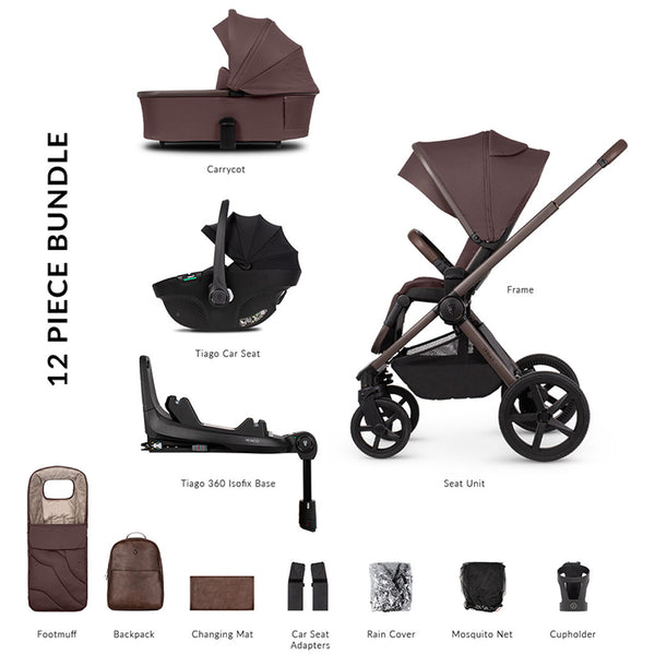 Venicci Upline in SE Pushchair with Tiago Car Seat and