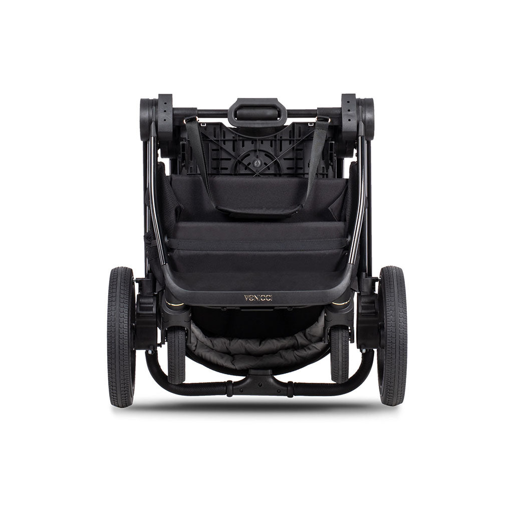 Venicci Upline 2 - 2 in 1 Pushchair - All Black