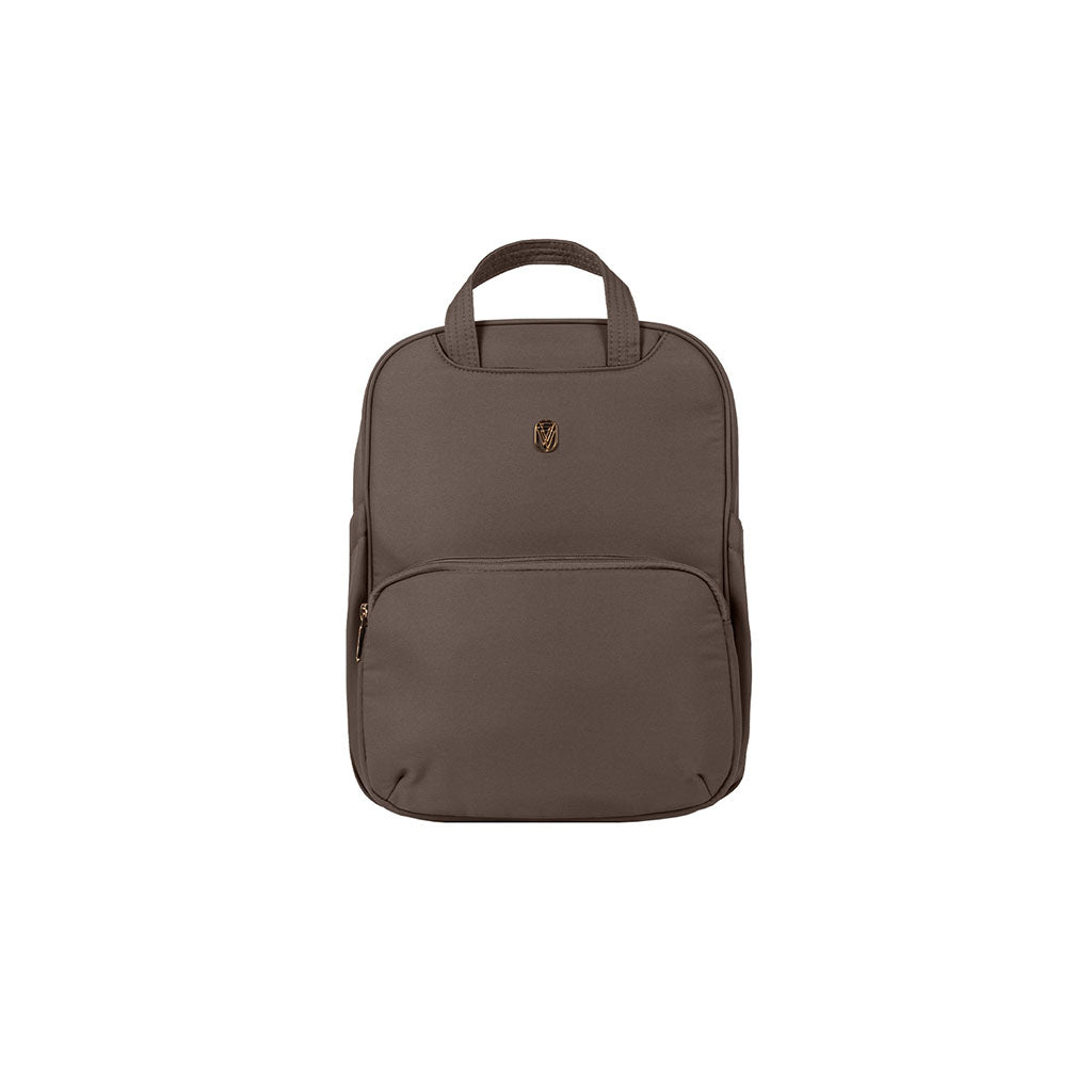 Venicci Upline 2 - 3 in 1 Pushchair with Tiago Black Car Seat and Base - Brownie