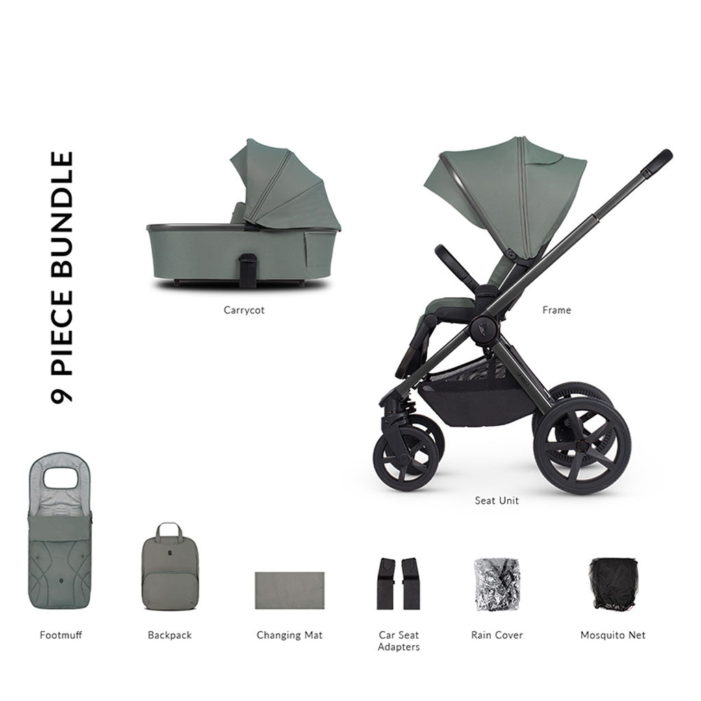 Venicci Upline 2 - 2 in 1 Pushchair - Aloe