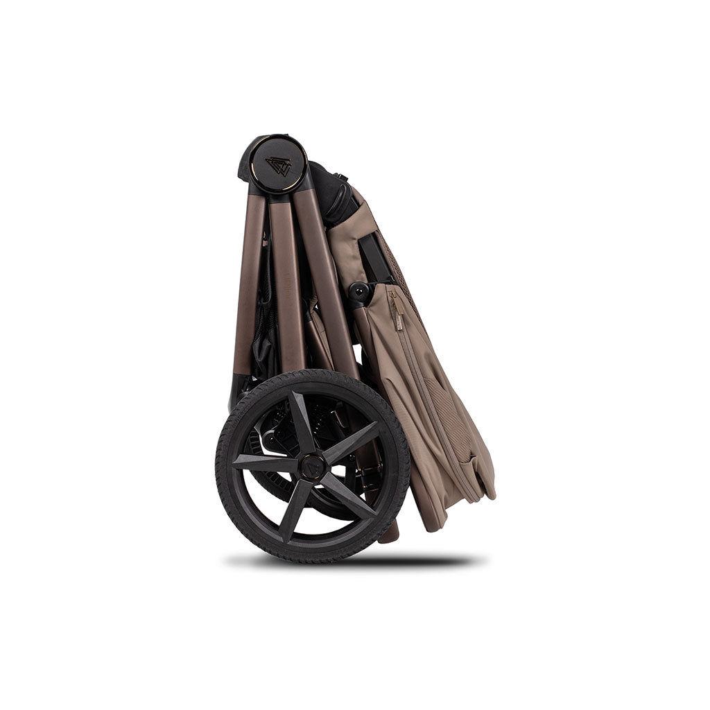 Venicci Upline 3 Folded Pushchair - Sand