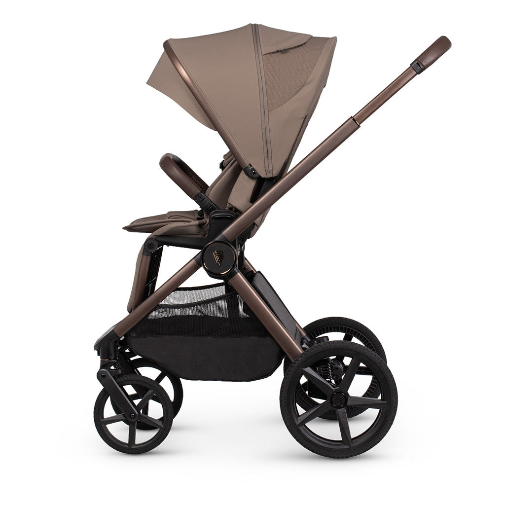 Venicci Upline 3 Pushchair side view - Sand