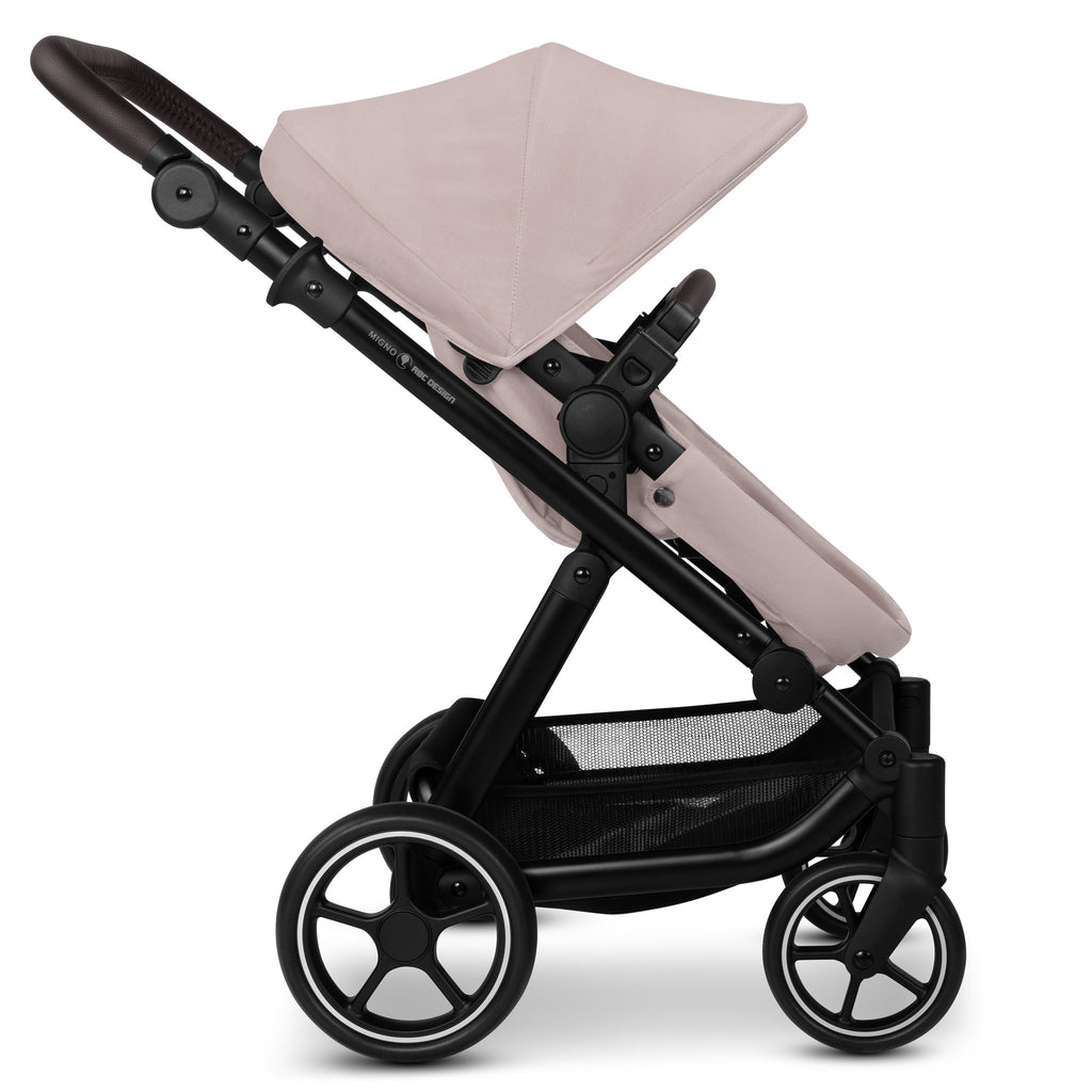 ABC Design Migno Dolls Pram - Berry