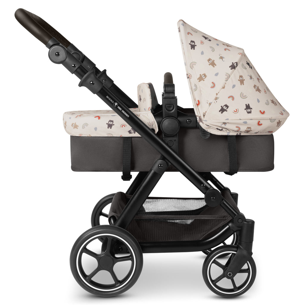 ABC Design Migno Dolls Pram - Teddy