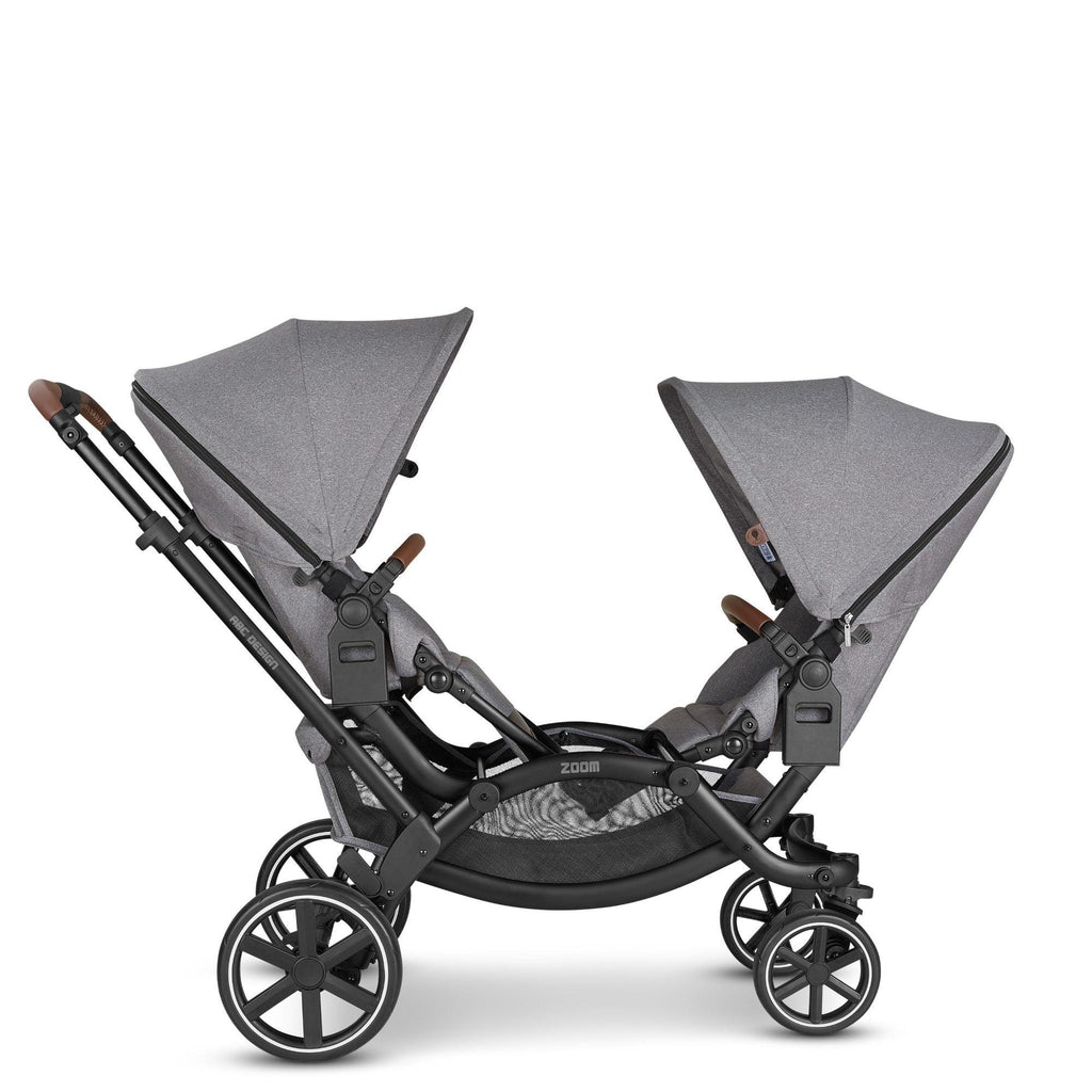 ABC Design Zoom Twin and Sibling Pram - Tin - Chelsea Baby