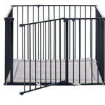 Baby Dan Playpen Square - Black