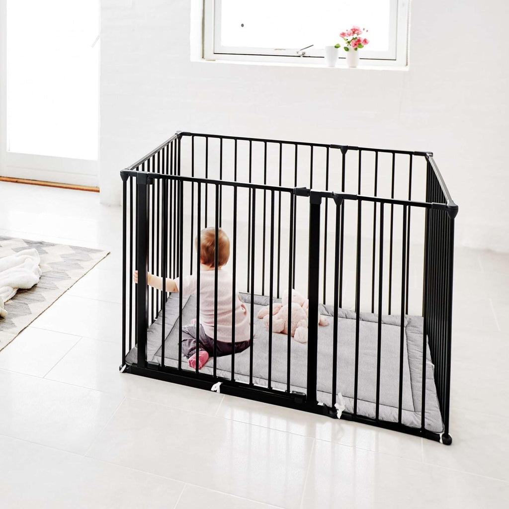 Baby Dan Playpen Square - Black