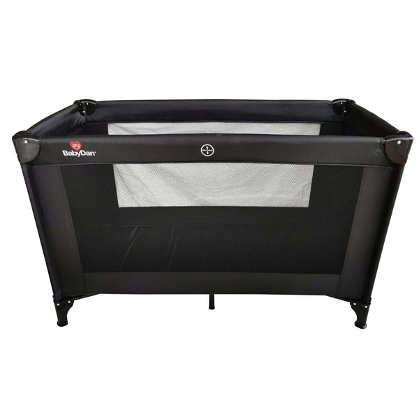 Baby Dan Travel Cot - Black - Chelsea Baby