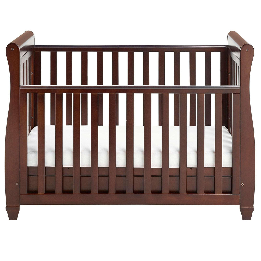 Babymore Eva Sleigh Cot Bed With Drawer - Chelsea Baby