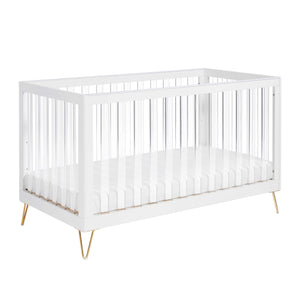 Babymore Kimi XL Acrylic Cot Bed - Chelsea Baby