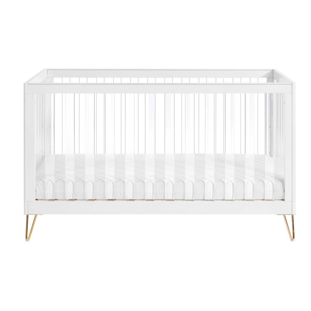 Babymore Kimi XL Acrylic Cot Bed - Chelsea Baby