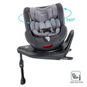 Babymore Kola 360 Rotating i-Size 40-105cm 0-4 years Car Seat - Chelsea Baby