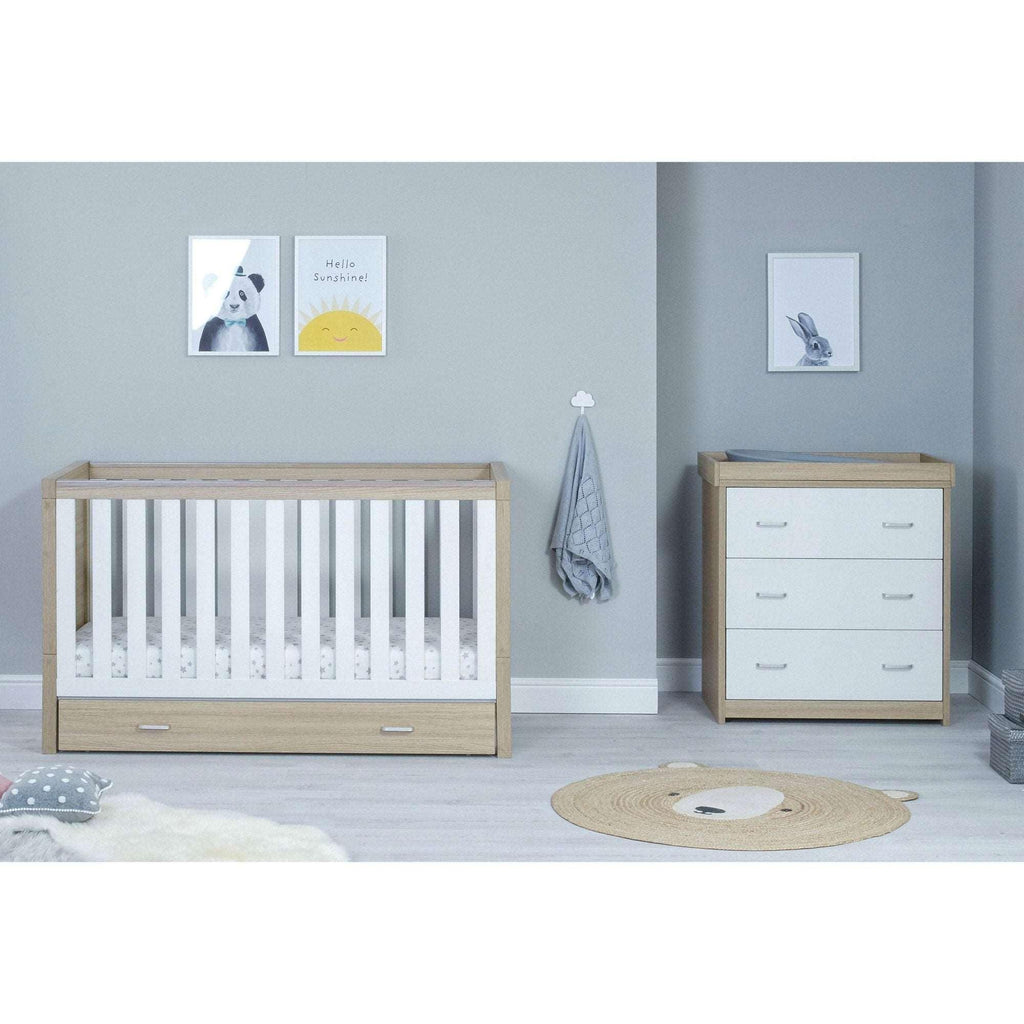 Babymore Luno 2 Piece Room Set With Drawer - Chelsea Baby