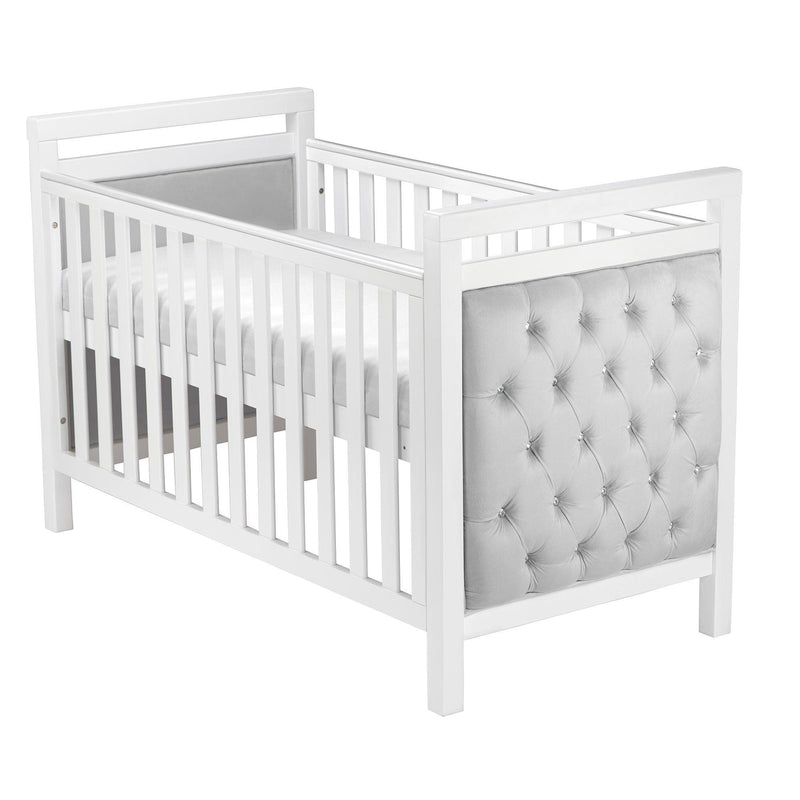 Babymore Velvet Deluxe Cot Bed