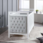 Babymore Velvet Deluxe Cot Bed