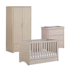 Babymore Veni 3 Piece Room Set With Drawer - Chelsea Baby
