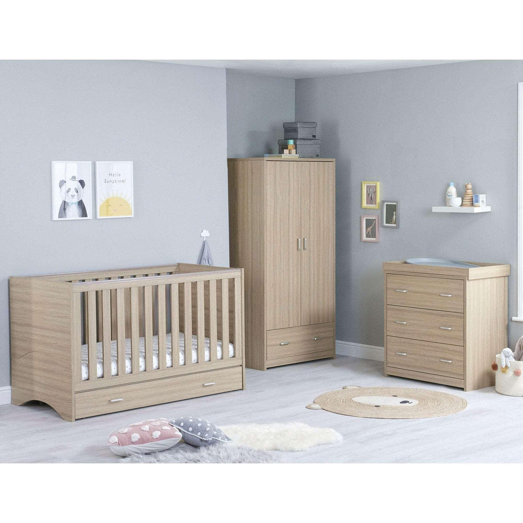 Babymore Veni 3 Piece Room Set With Drawer - Chelsea Baby