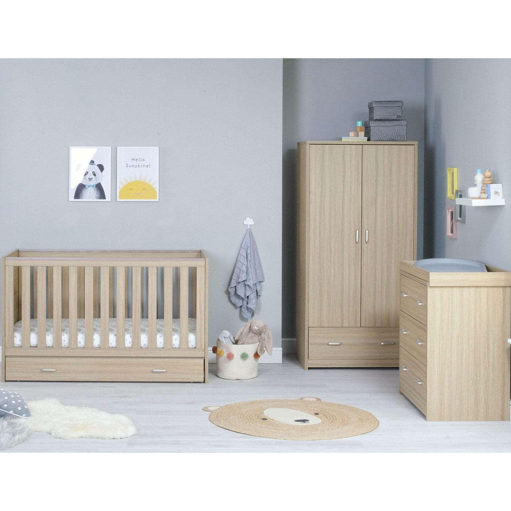 Babymore Veni 3 Piece Room Set With Drawer - Chelsea Baby