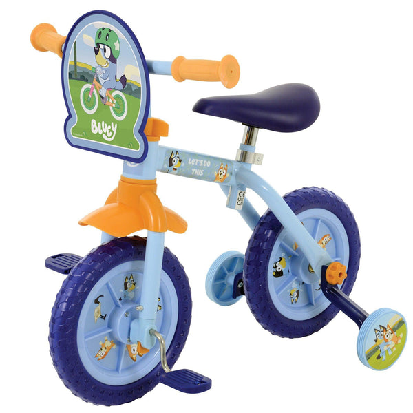Bluey 2 in 1 10" My First Training Bike - Chelsea Baby