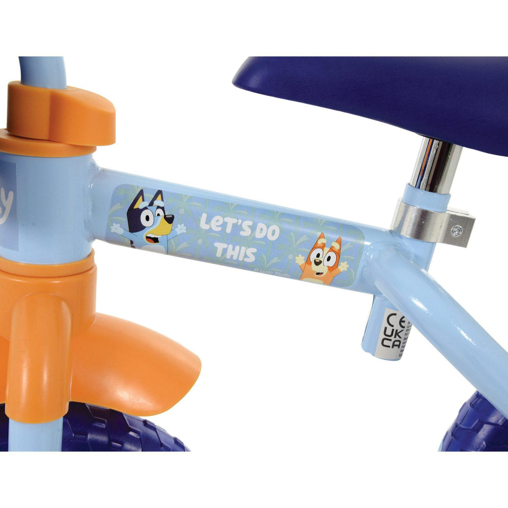 Bluey 2 in 1 10" My First Training Bike - Chelsea Baby