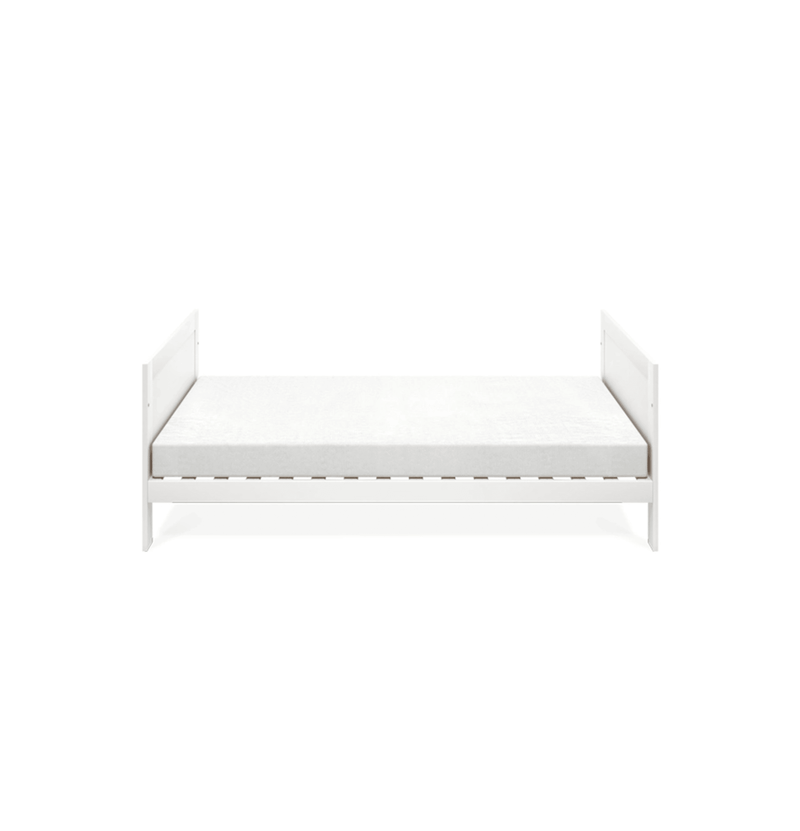 Silver Cross Bromley White Convertible Cot Bed to Toddler Bed