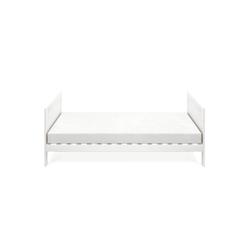 Silver Cross Bromley White Convertible Cot Bed to Toddler Bed