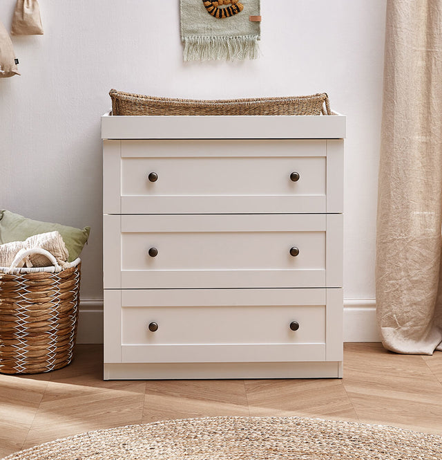 Silver Cross Bromley White Dresser