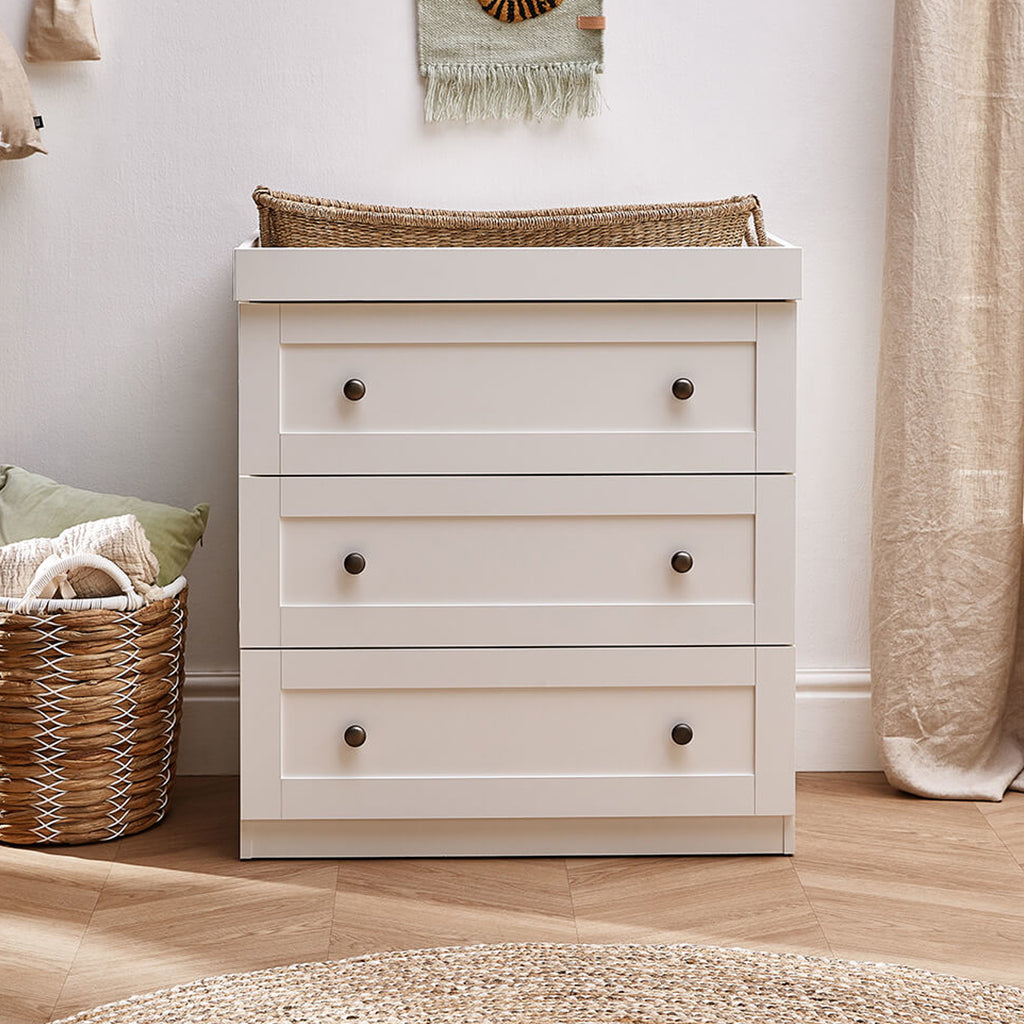 Silver Cross Bromley White Dresser